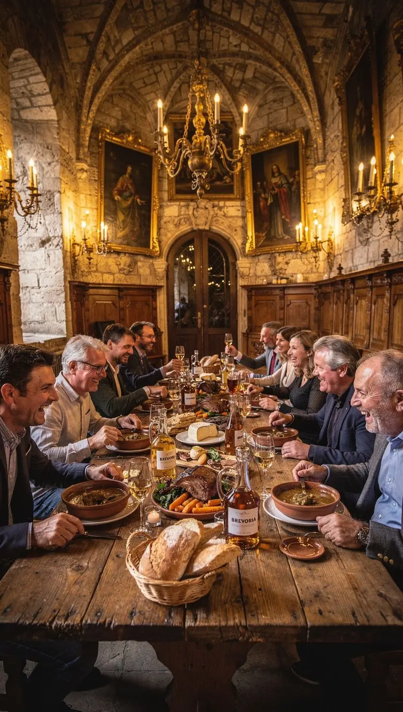 Die Innenansicht der Klosterkirche mit kunstvollen Deckenfresken und altargemälden.